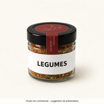LEGUMES - 40G - Bocal - Les Épices Curieuses