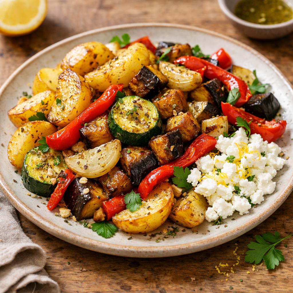 Légumes rôtis au thym