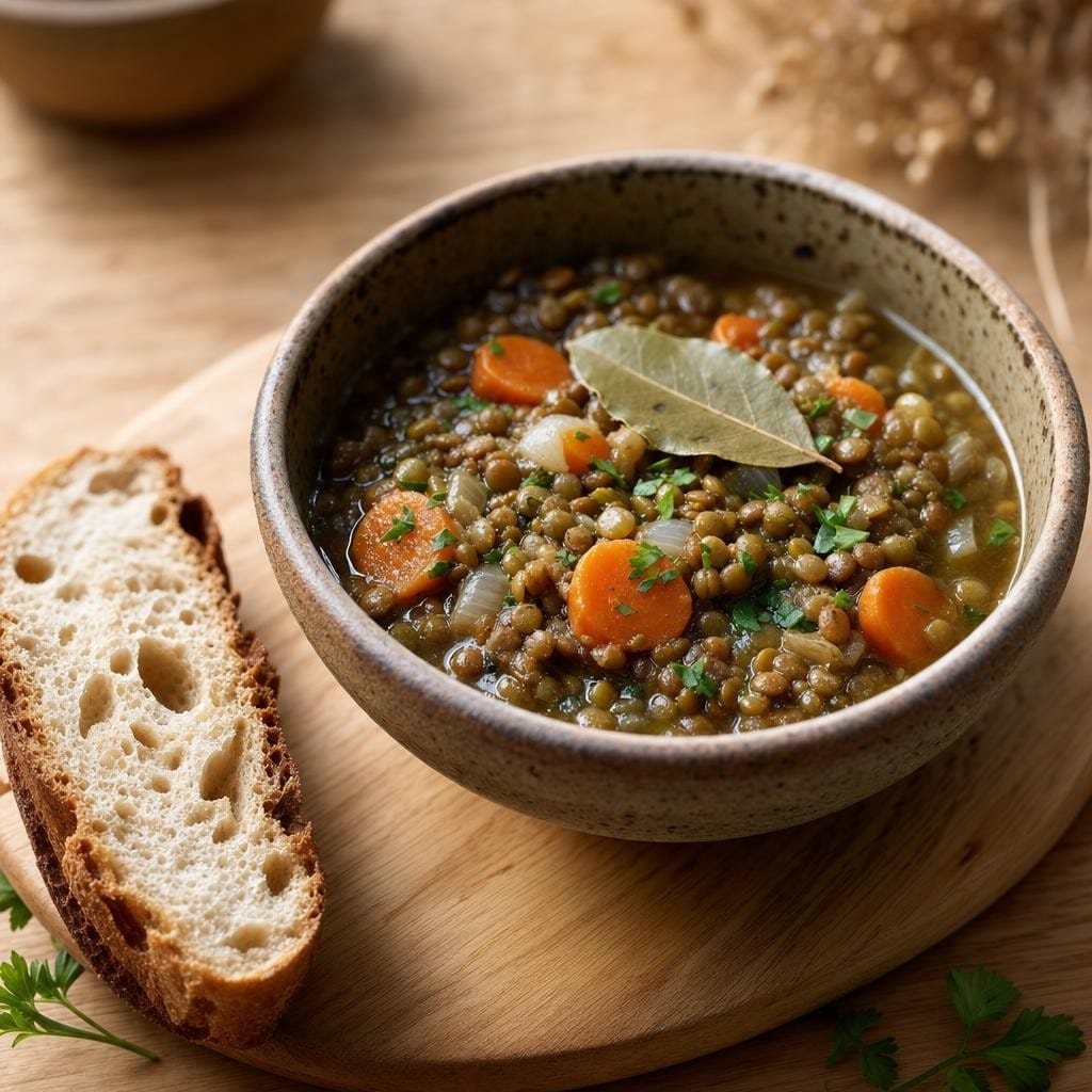 Lentilles mijotées aux clous de girofle et carottes avec Clous de girofle