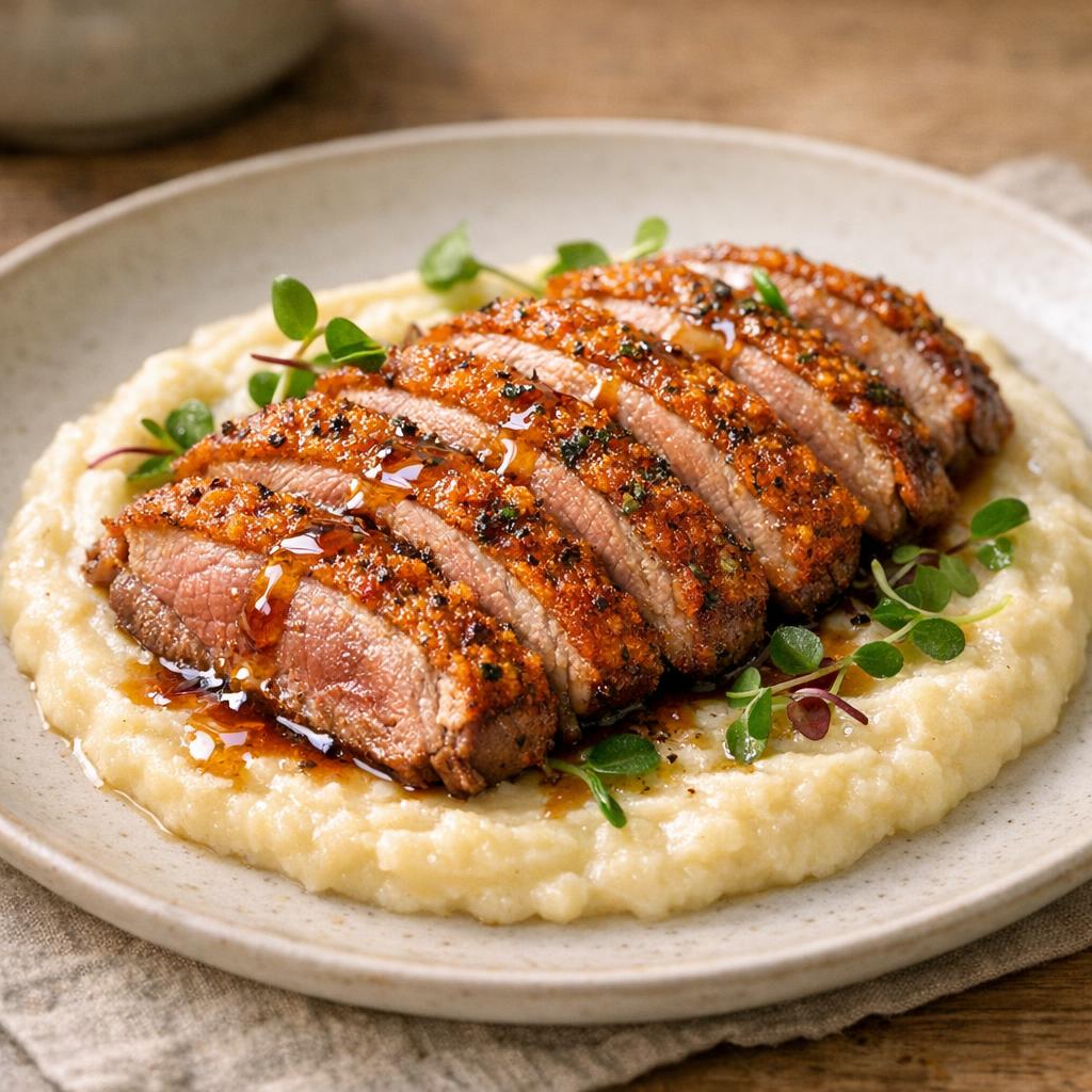 Magret crousti Potatoes