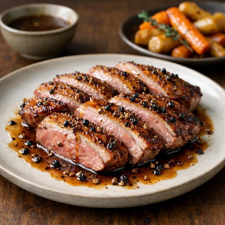 Magret de canard poêlé