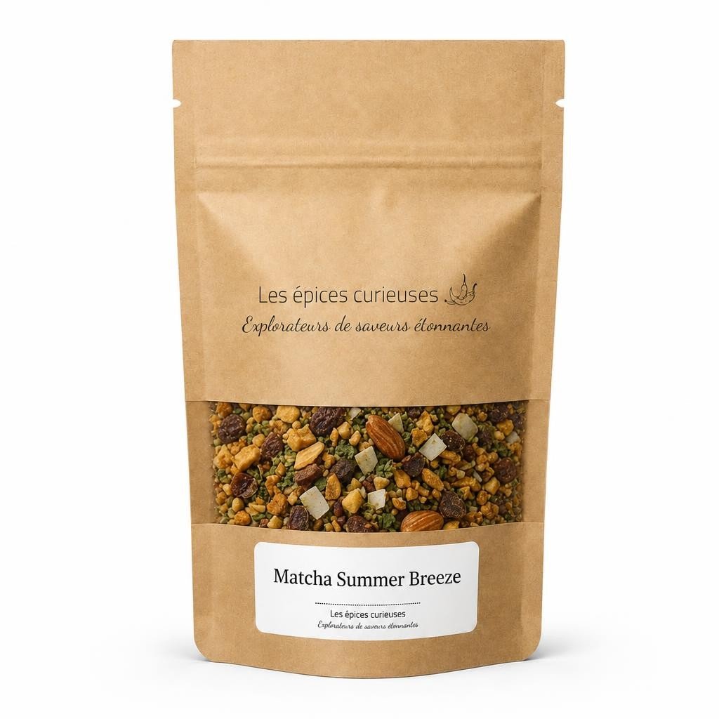 Matcha Summer Breeze - Packaging - Les Épices Curieuses