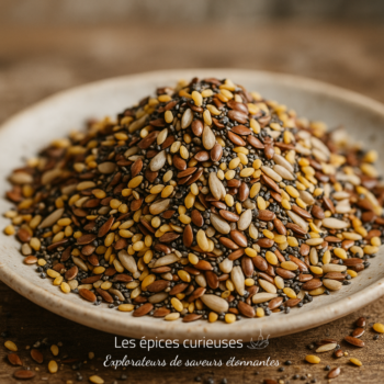 Mélange Vitalité aux Graines - Boulanger - Les Épices Curieuses