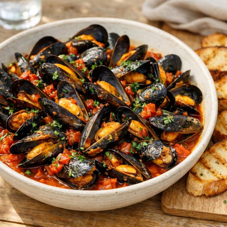 Moules créole cajun