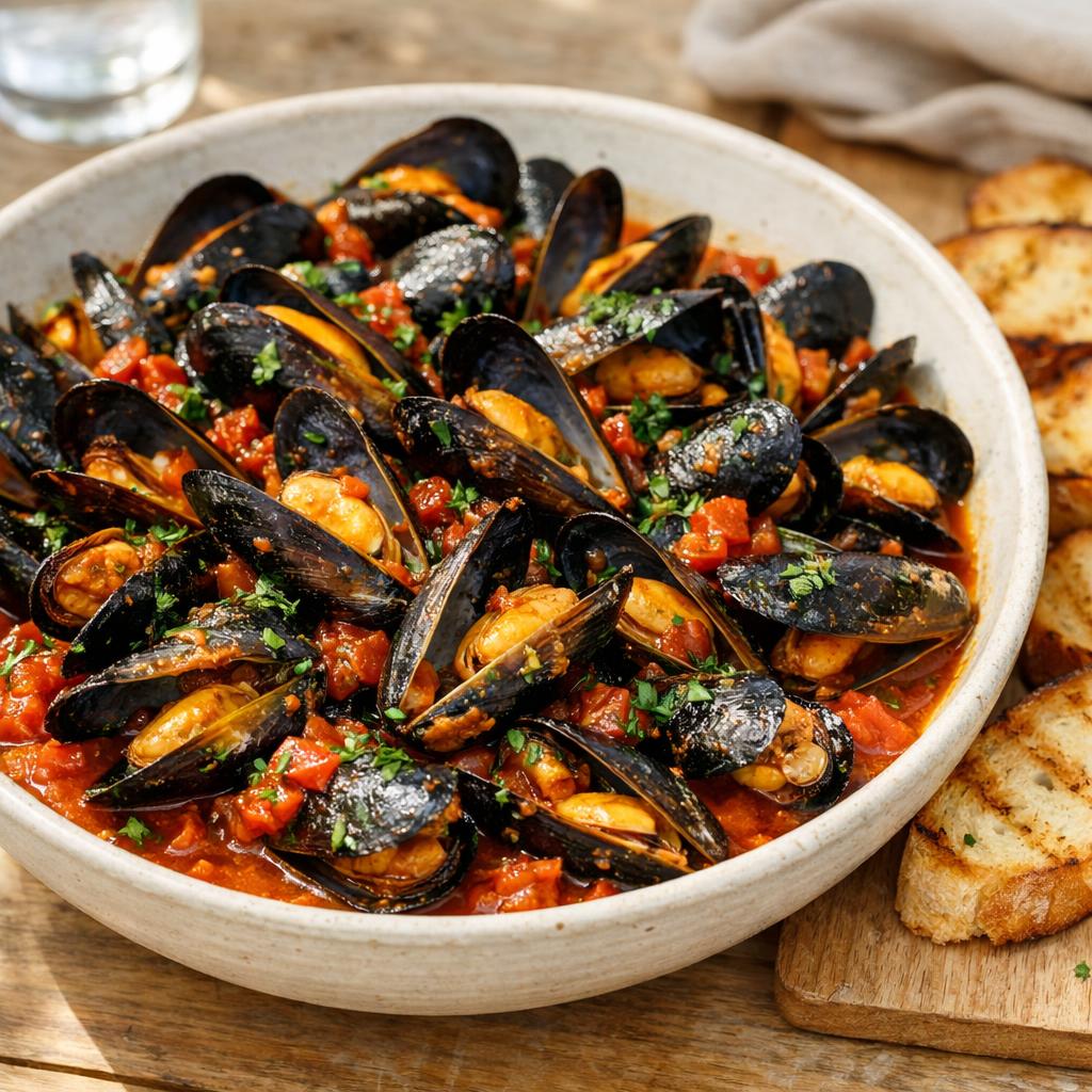 Moules créole cajun