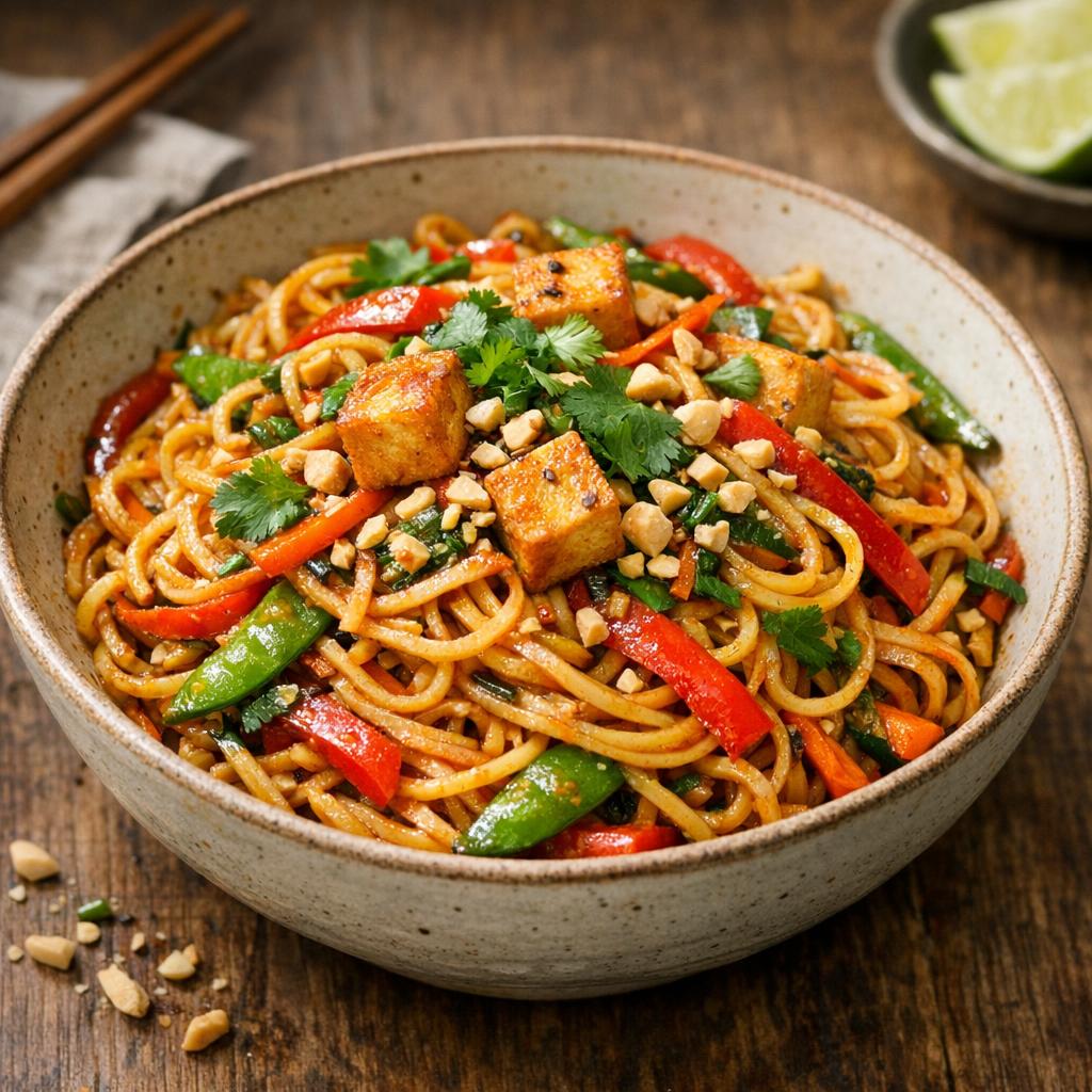 nouilles sautées citronnelle