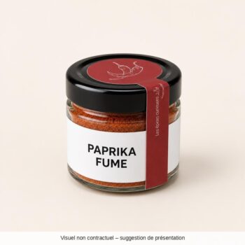 PAPRIKA FUME - 40G - Bocal - Les Épices Curieuses