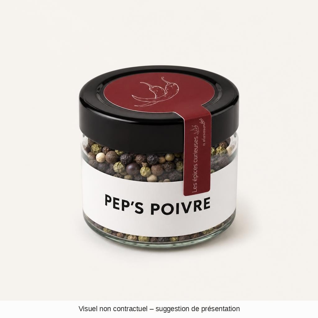 PEP'S POIVRE - 20G - Bocal - Les Épices Curieuses