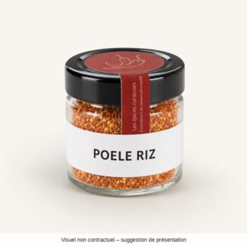 POELE RIZ - 40G - Bocal - Les Épices Curieuses