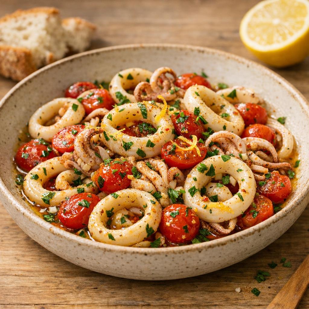 Calamars à l'andalouse