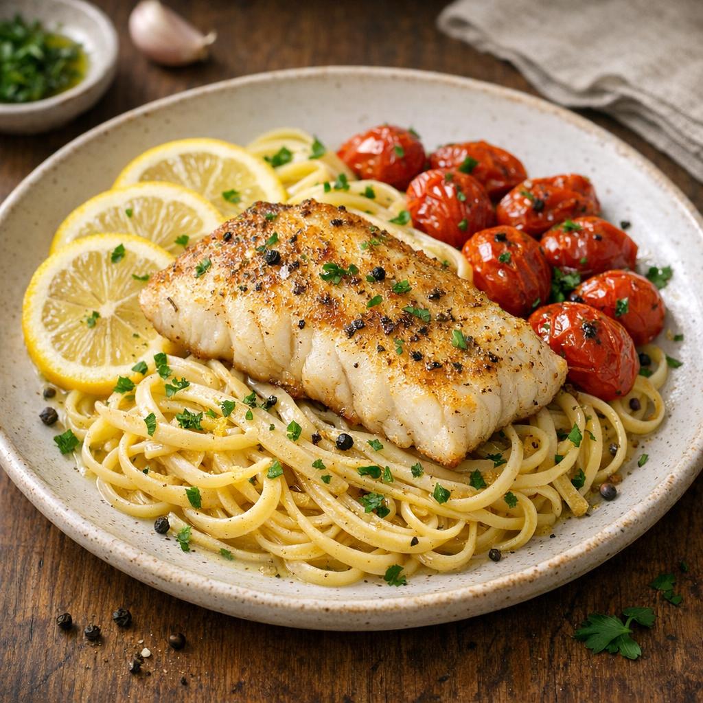 Poisson au four