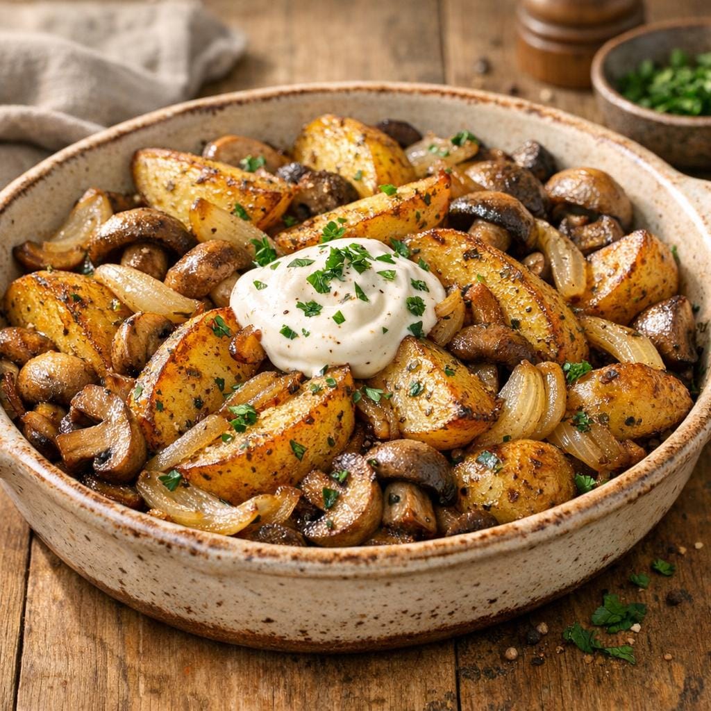 Pommes de terre rôties sous-bois : recette parfumée avec Assemblage Sous-Bois
