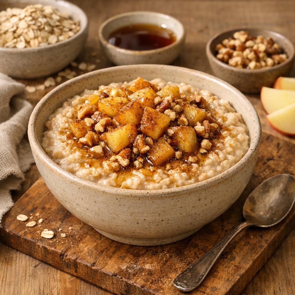 porridge aux flocons d'avoine