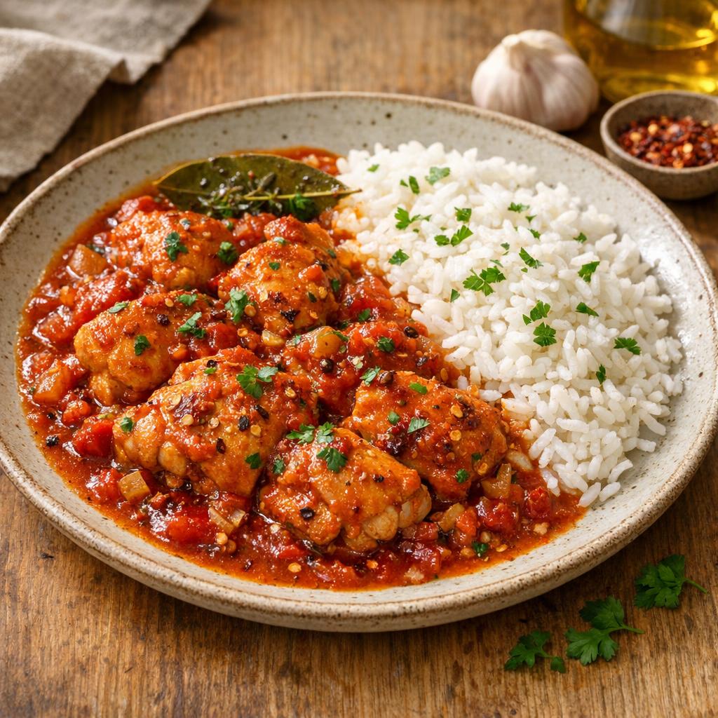 Poulet au piment niora