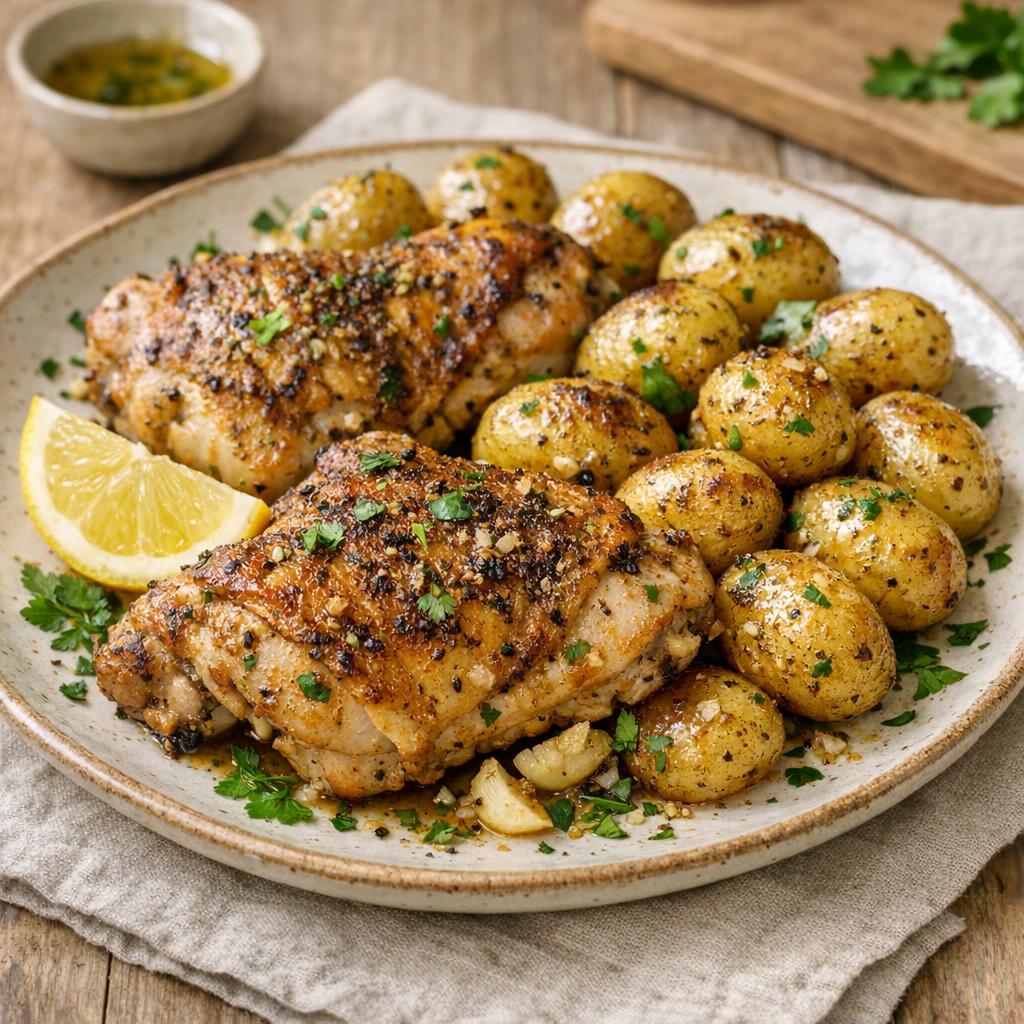 poulet aux herbes