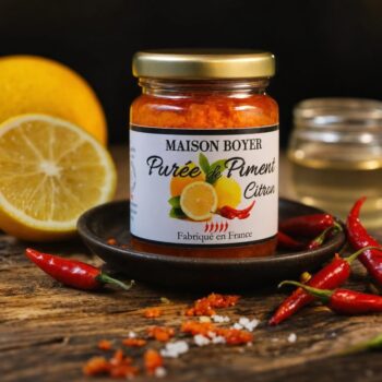 Purée de Piment Citron Forte - Les Épices Curieuses