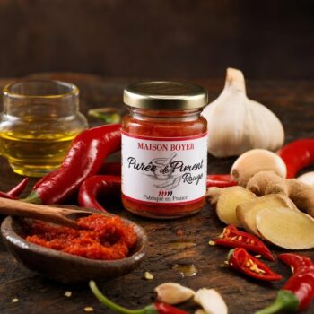 Purée de Piment Rouge Artisanale – Force 3/5 - 85G - Les Épices Curieuses