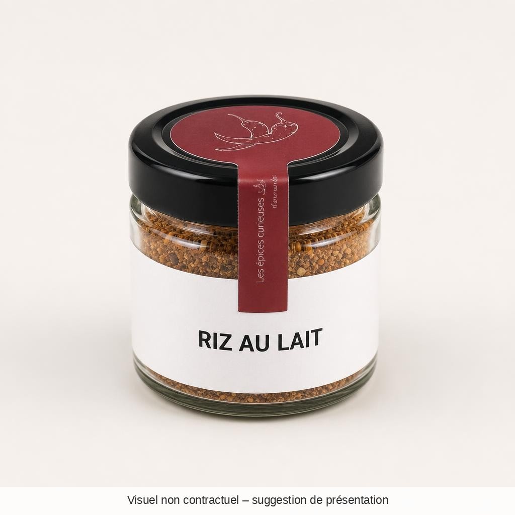 RIZ AU LAIT - 20G - Bocal - Les Épices Curieuses