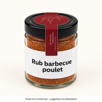 Rub barbecue poulet - 40G - Bocal - Les Épices Curieuses