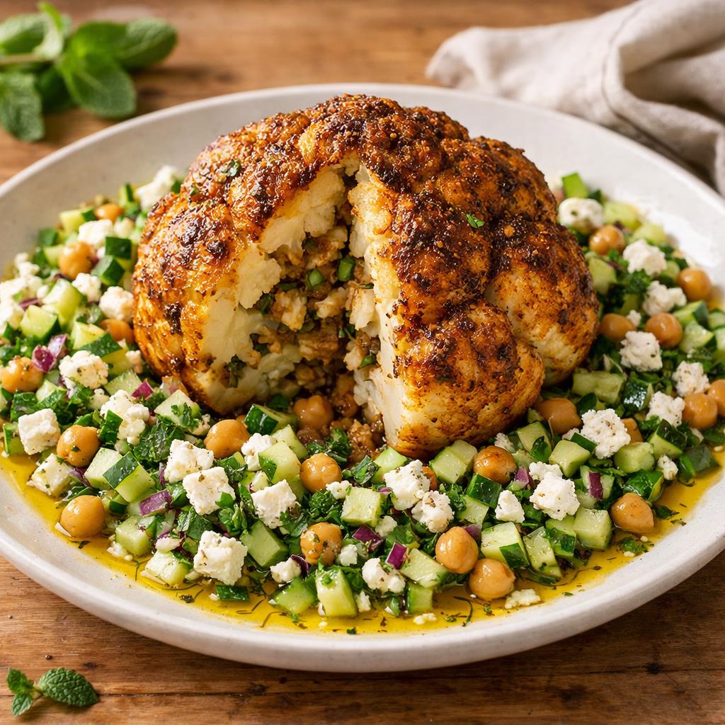 salade concombre feta