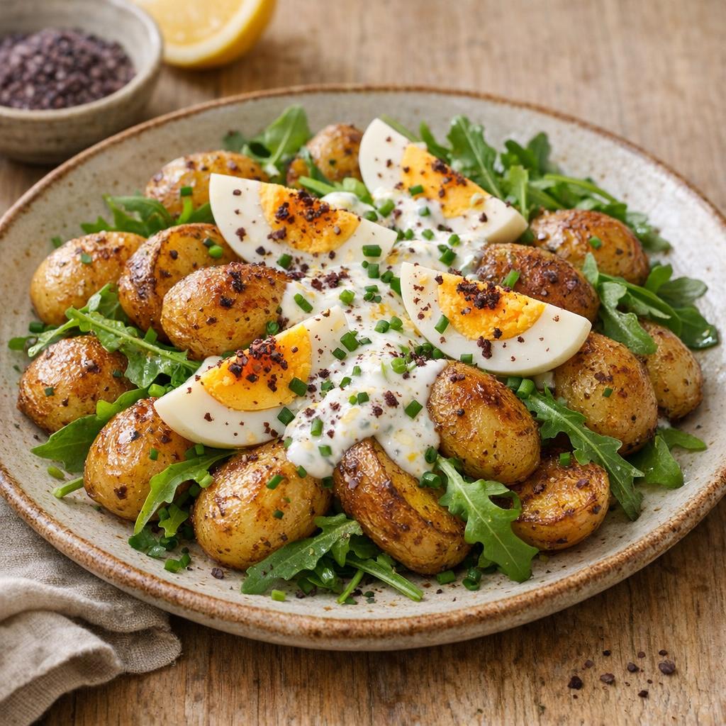 Salade pommes de terre tièdes