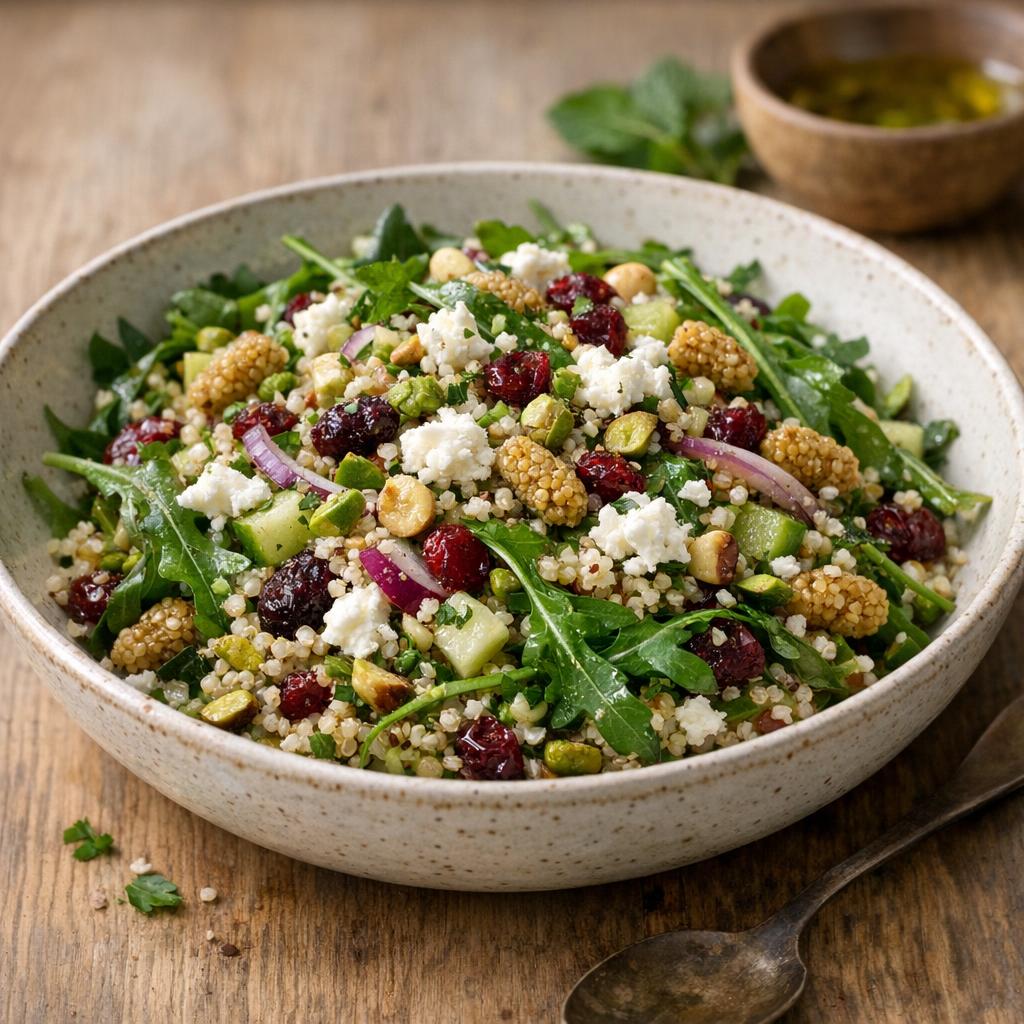 salade quinoa roquette