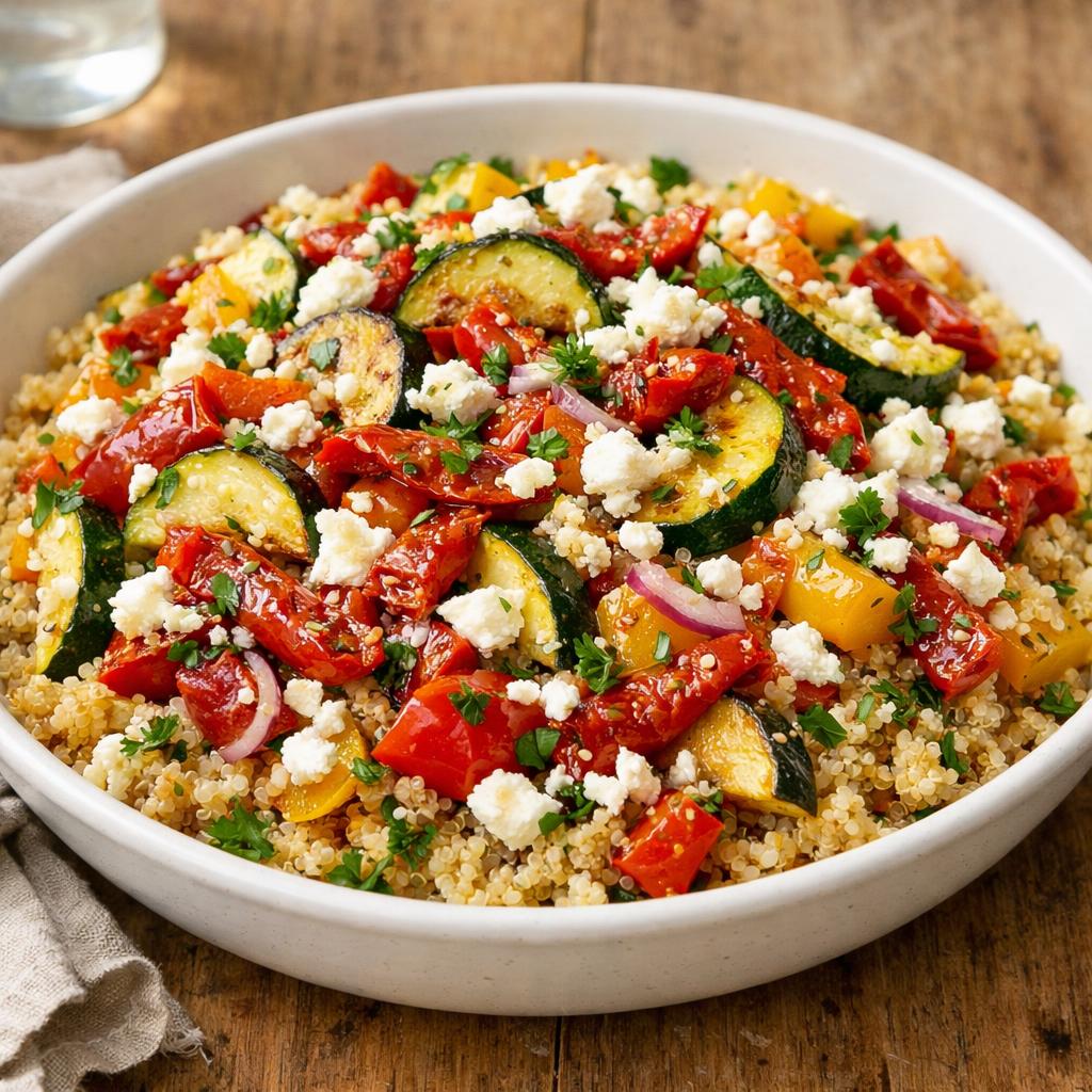 quinoa parfumé au bouillon