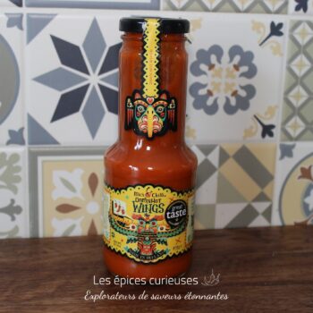 Sauce DamnHot Wings 275G - Les Épices Curieuses