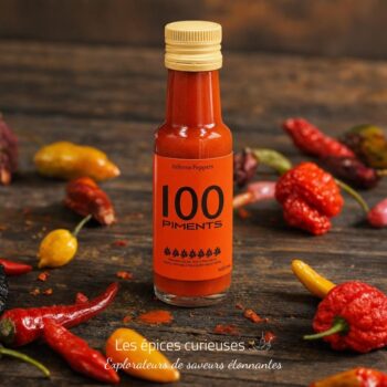 Sauce piquante aux 100 variétés de piments - Les Épices Curieuses