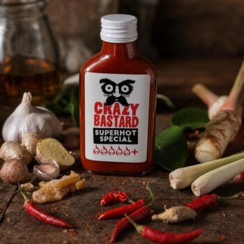 Sauce Piquante Crazy Bastard - Superhot Spéciale 100ml - Les Épices Curieuses