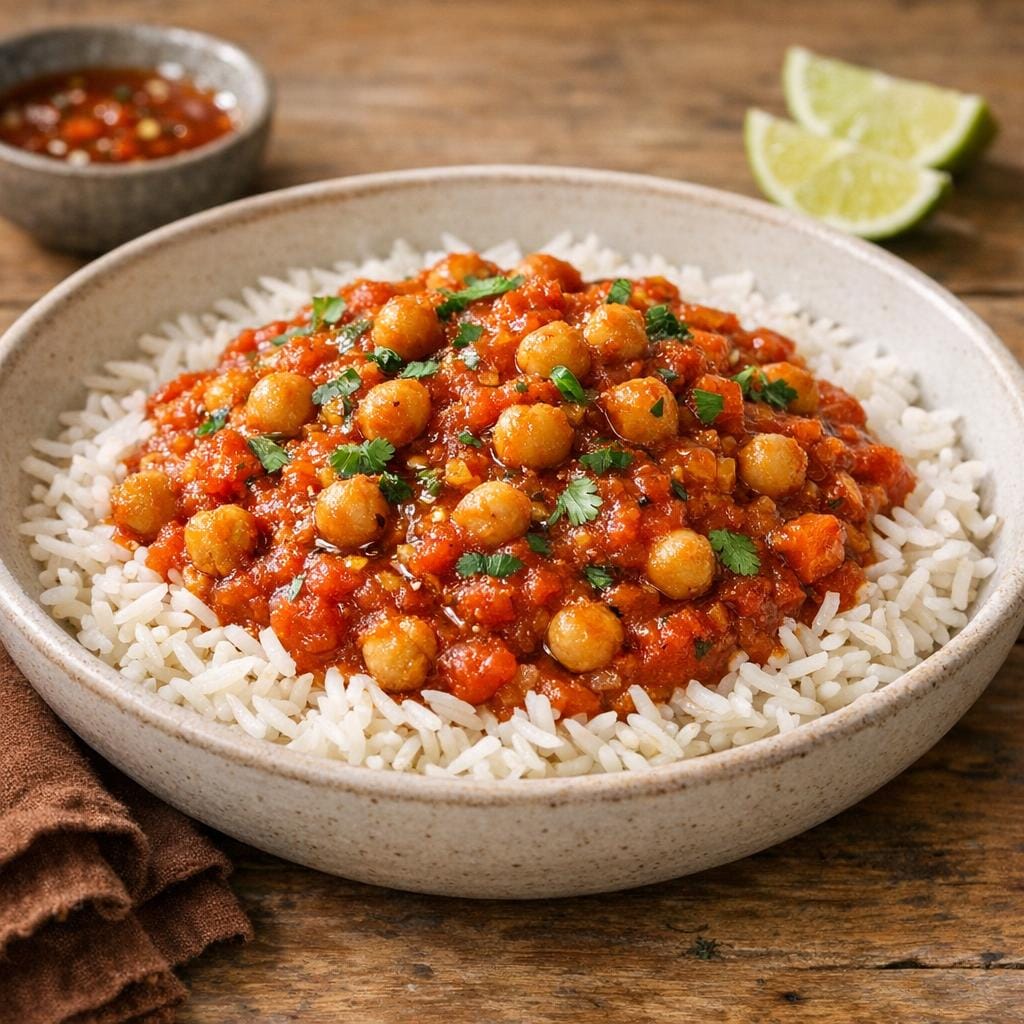 Sauce tomate pimentée