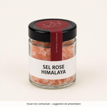SEL ROSE HIMALAYA - 80G - Bocal - Les Épices Curieuses