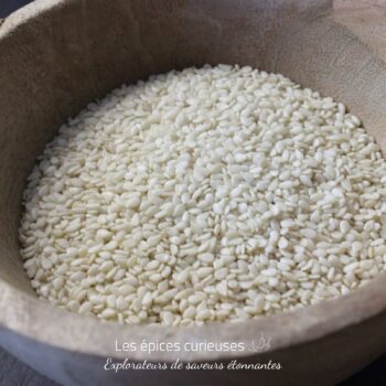 Sésame blanc en grains - Les Épices Curieuses