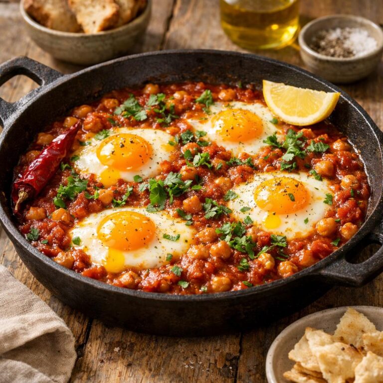 shakshuka au piment