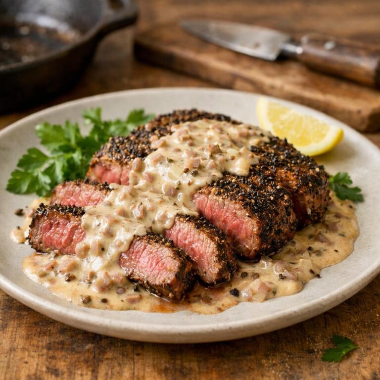 Steak au poivre Kerala