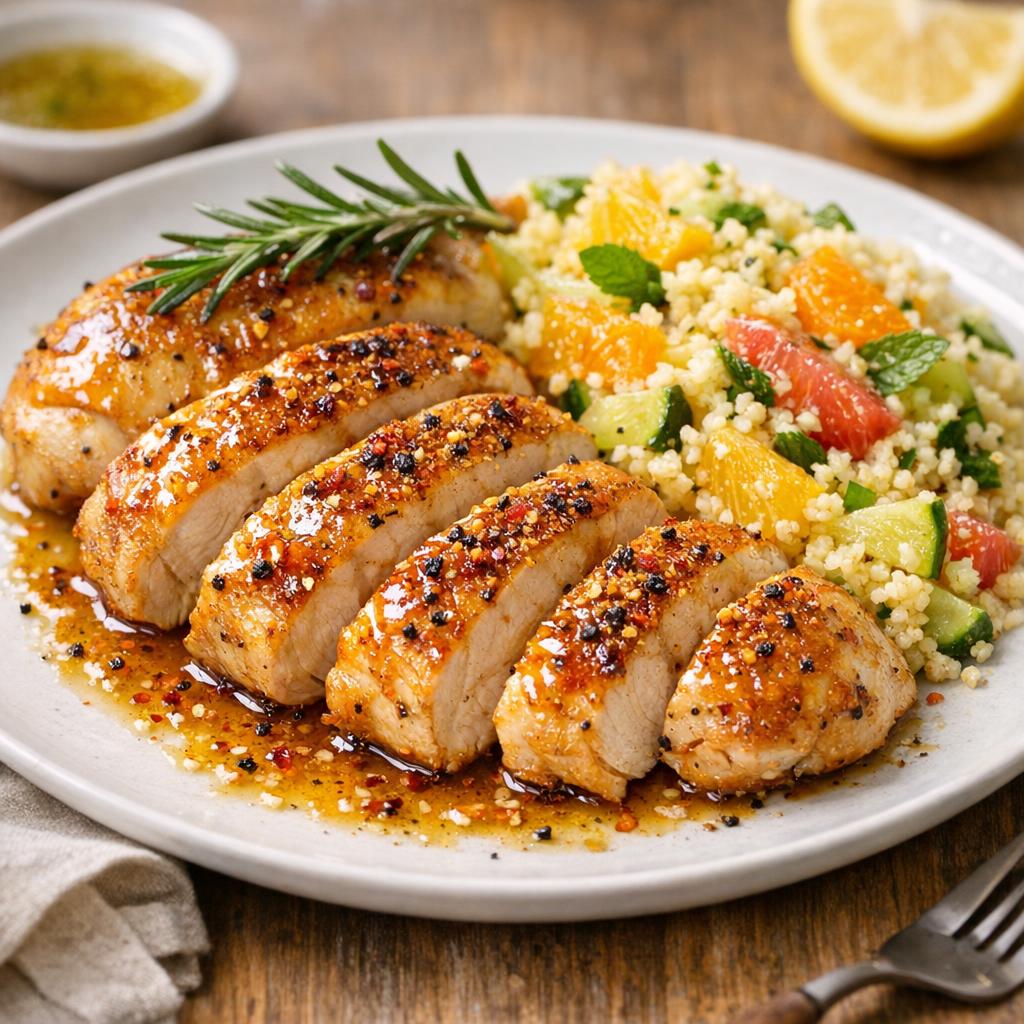 suprêmes de poulet rôtis