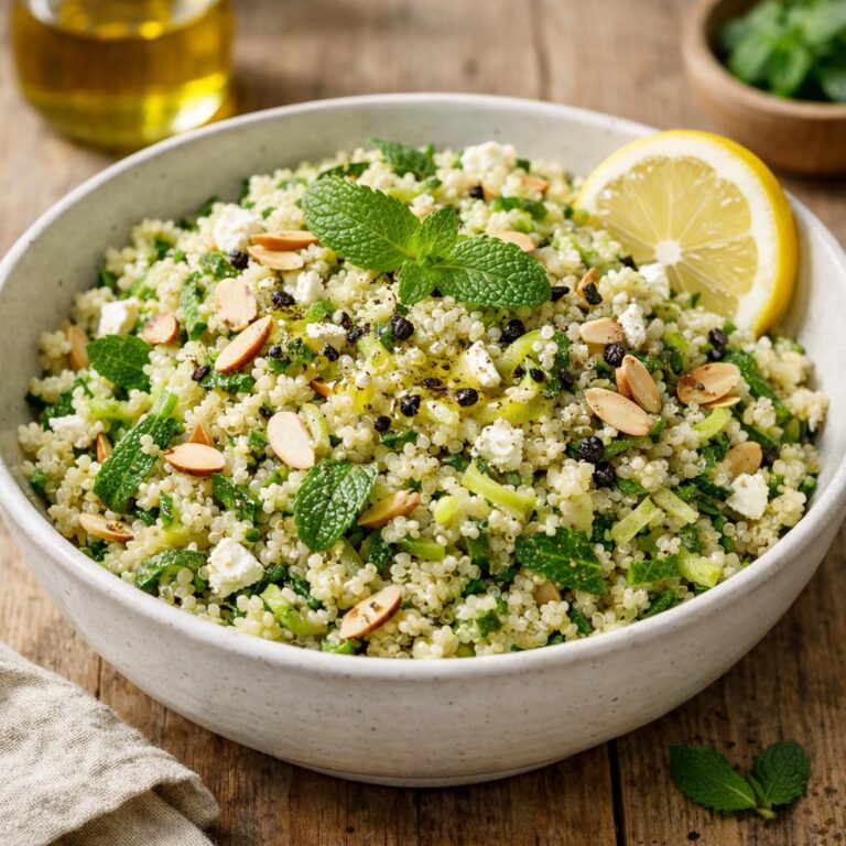 Taboulé de quinoa courgettes
