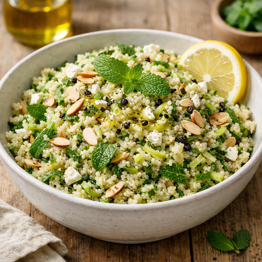 Taboulé de quinoa courgettes
