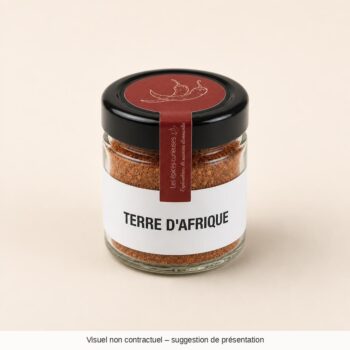 TERRE D'AFRIQUE - 40G - Bocal - Les Épices Curieuses