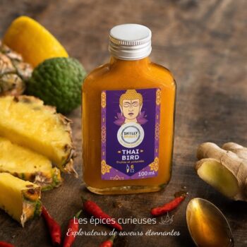 Thaï Bird - Force 6/12 - 100ml - Douce, fruitée et piquante - Les Épices Curieuses