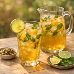 Thé glacé Mojito
