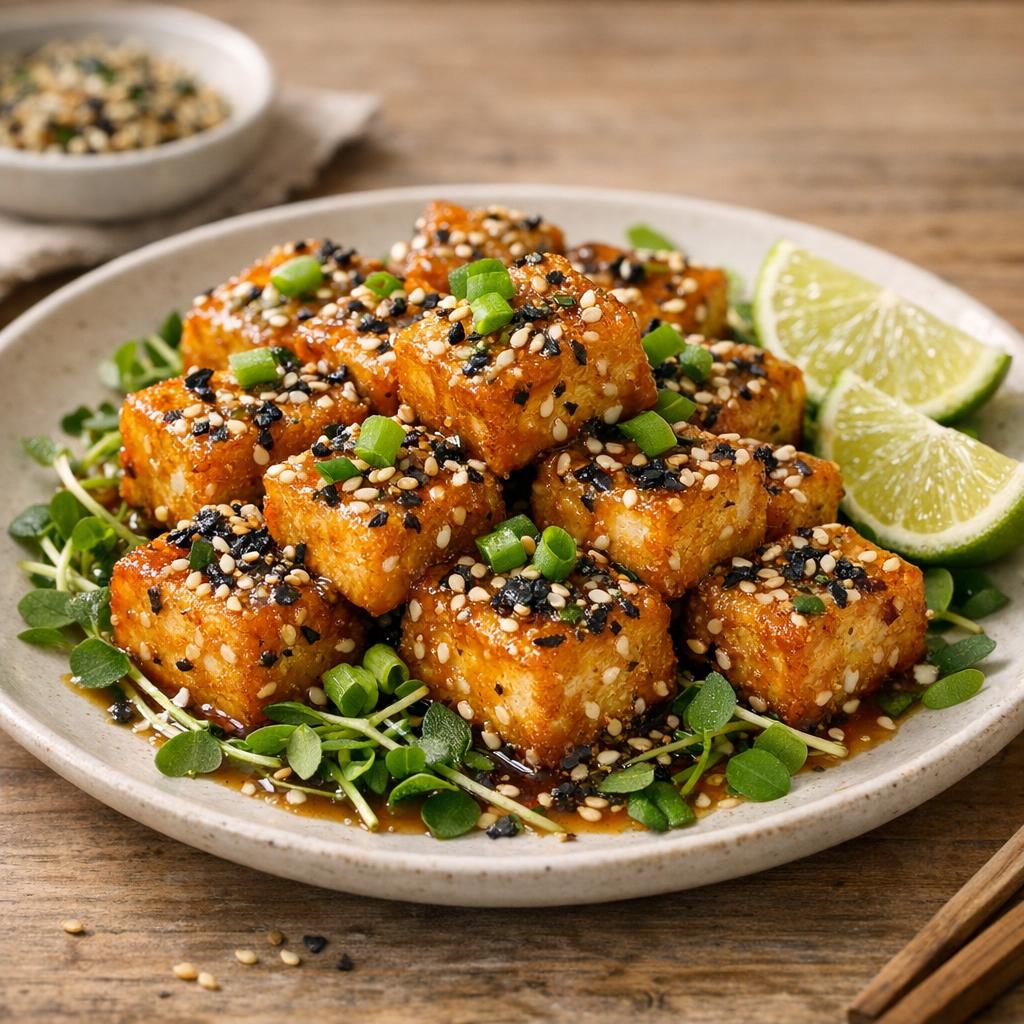 Tofu croustillant Algomasio