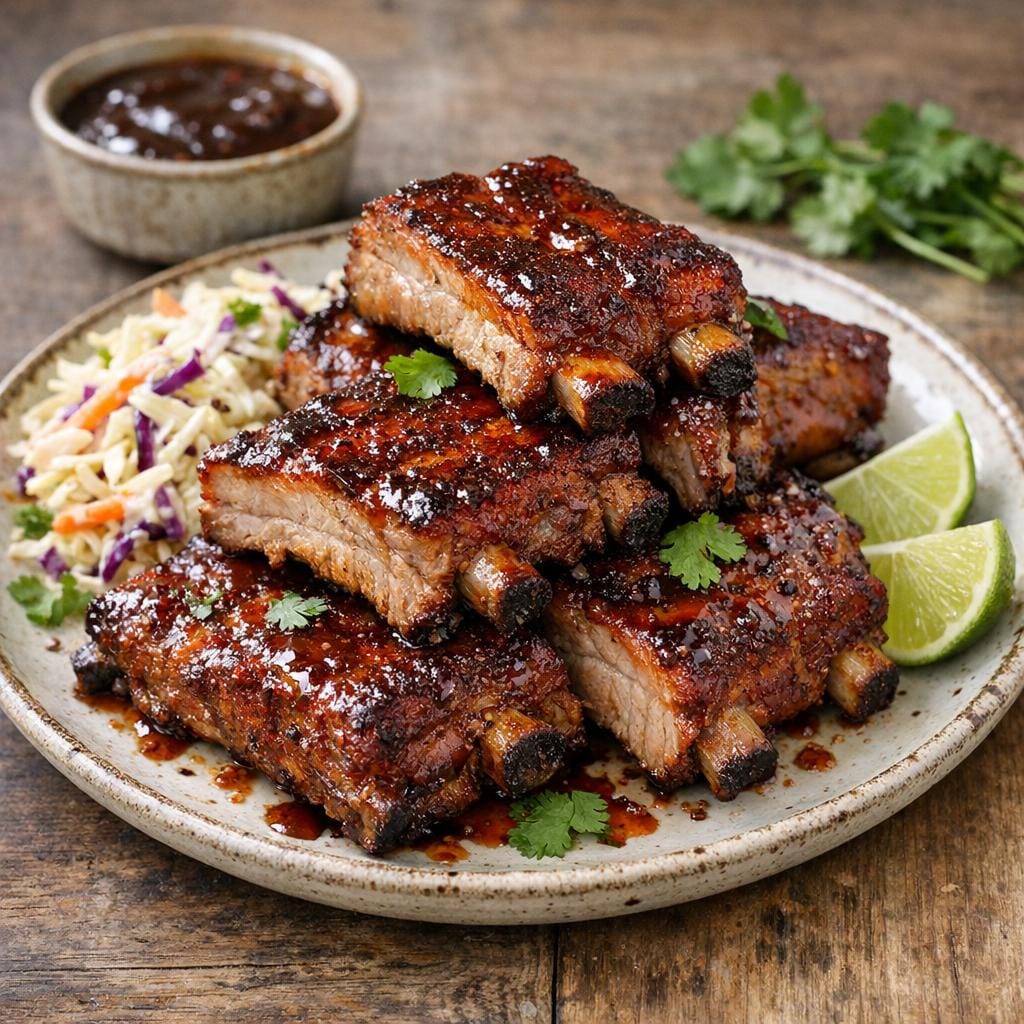 rub porc barbecue