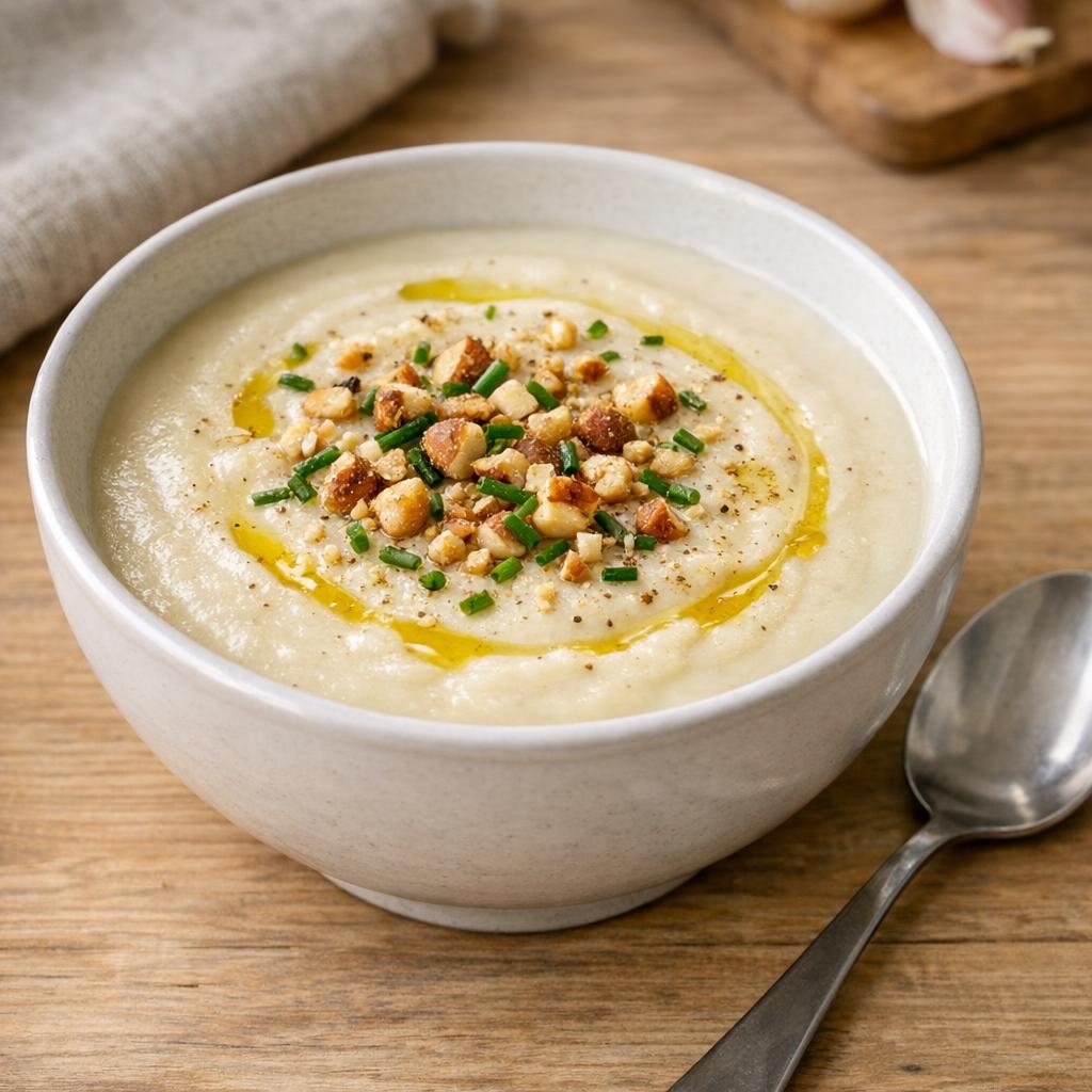 Velouté chou-fleur poivre blanc