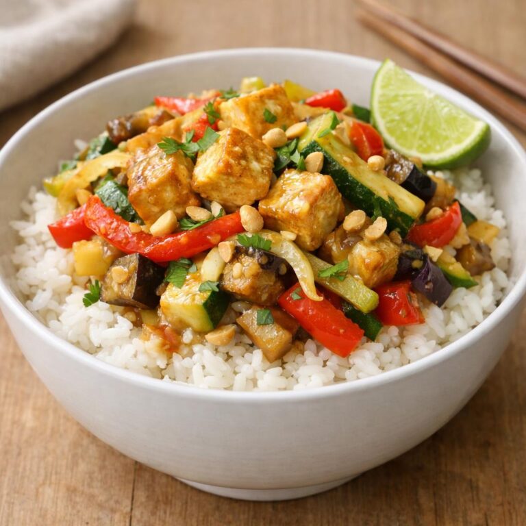 wok légumes tofu