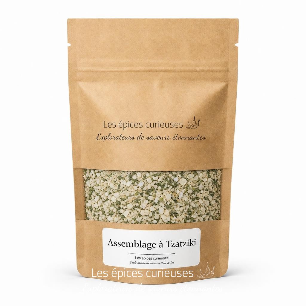 Assemblage à Tzatziki - Packaging - Les Épices Curieuses