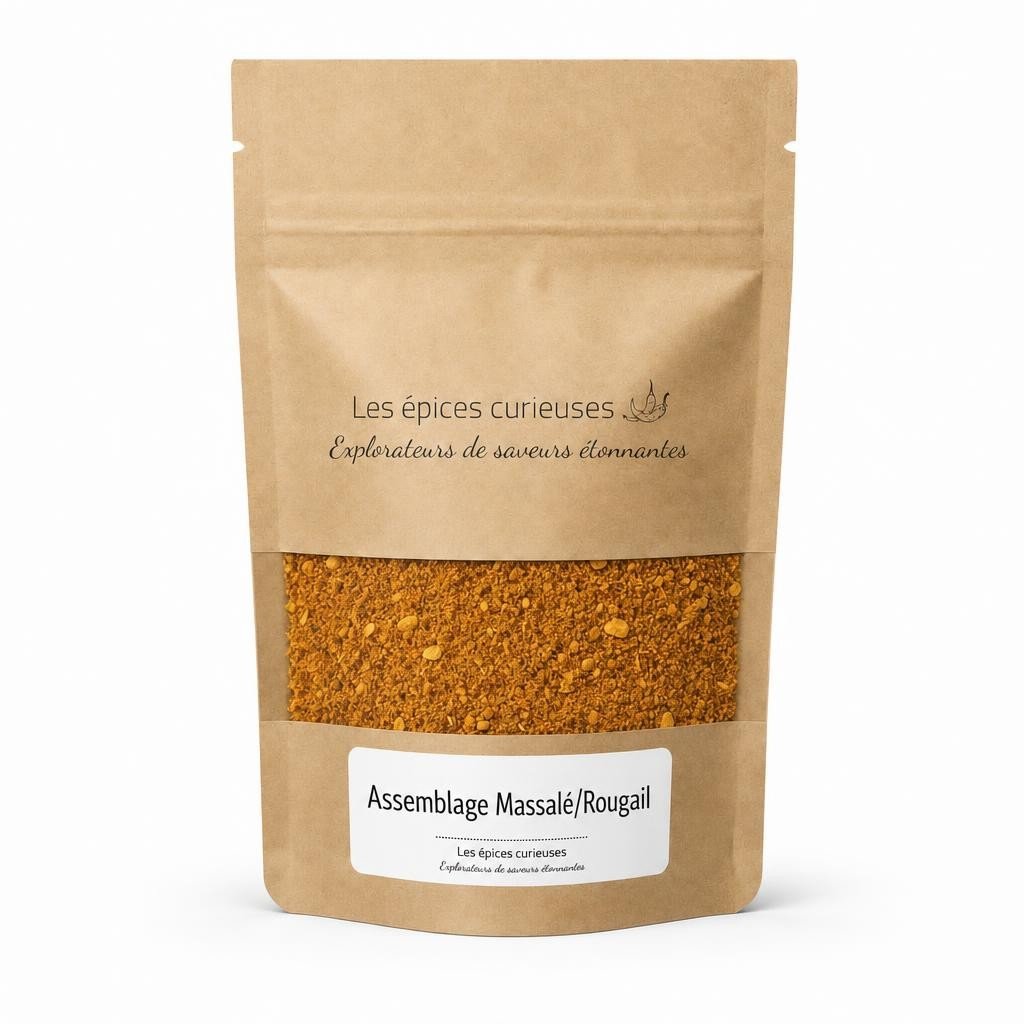 Assemblage Massalé/Rougail - Packaging - Les Épices Curieuses