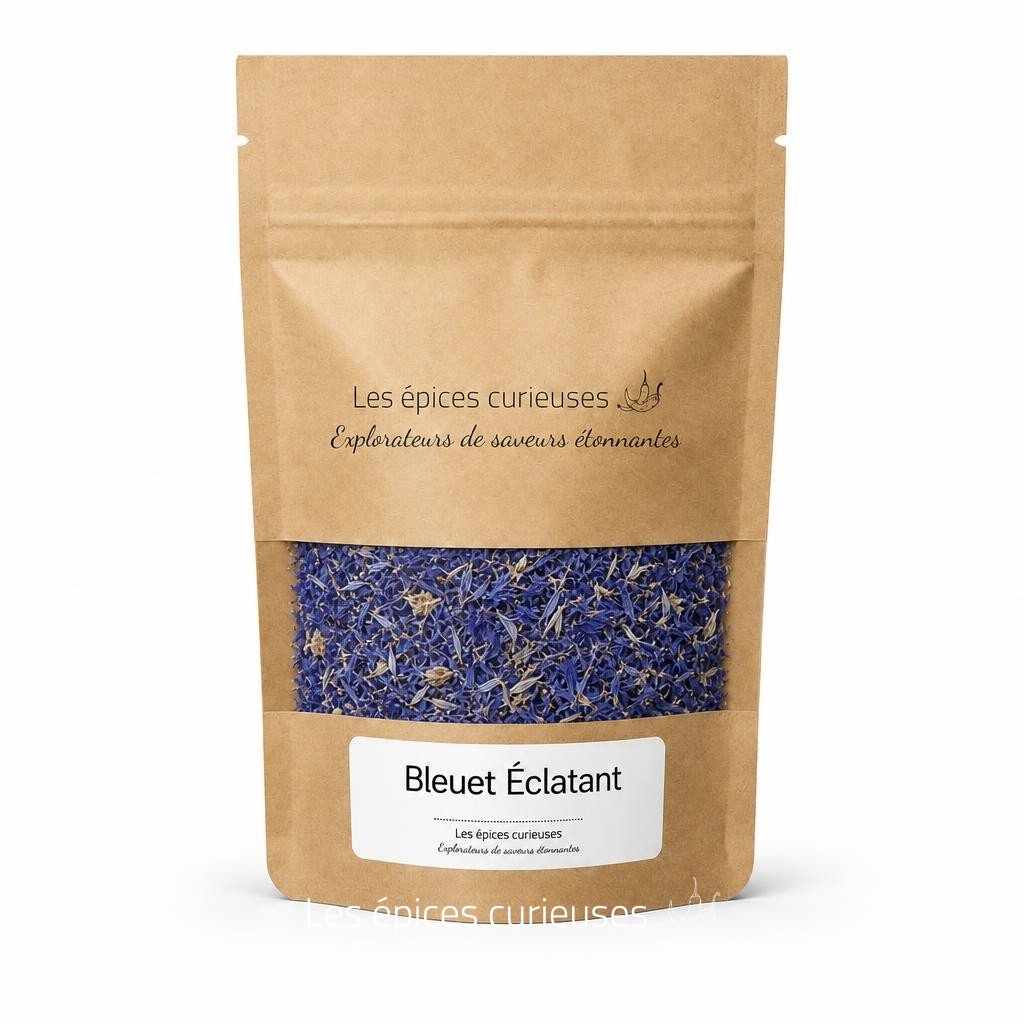 Bleuet Éclatant - Packaging - Les Épices Curieuses
