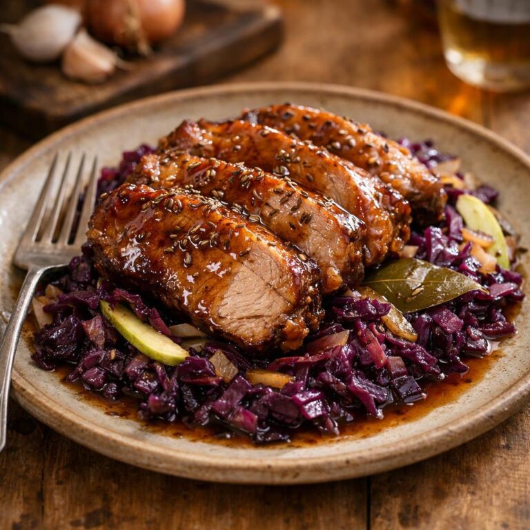 épaule de porc au carvi