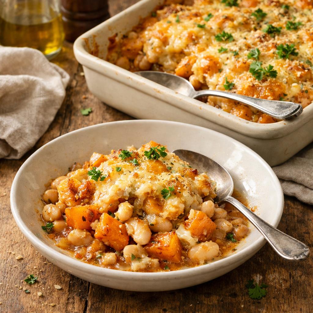 gratin butternut chili